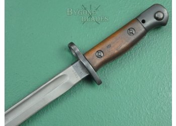 British 1907 Pattern Bayonet. Chapman 1915. Scarce G.G. Bussey &amp; Co. Scabbard. #2202006 #8