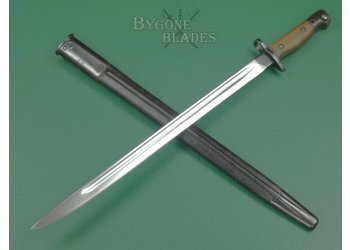 British 1907 Pattern Bayonet. Hooked Quillon Removed. EFD 1910. #2302012 #2
