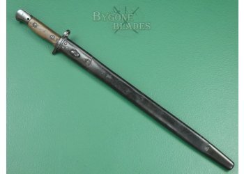 British 1907 Pattern Bayonet. Hooked Quillon Removed. EFD 1910. #2302012 #3