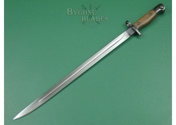 British 1907 Pattern Bayonet. Hooked Quillon Removed. EFD 1910. #2302012 #6