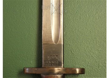 British 1907 Pattern Bayonet. Incorrectly Date Stamped. Wilkinson Pall Mall #11