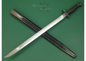 British 1907 Pattern Bayonet. MOLE 1910. #2401021 #2