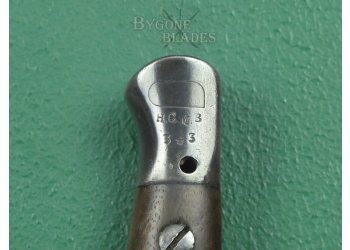 British 1907 Pattern Bayonet. Remington 1915. Unit Marked. #2211031 #11