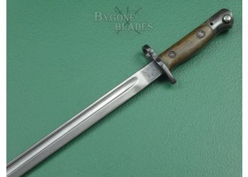 British 1907 Pattern Bayonet. Remington 1915. Unit Marked. #2211031 #8