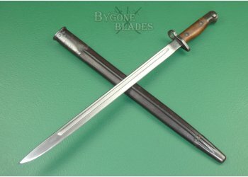 1907 pattern British bayonet. Remington 1915