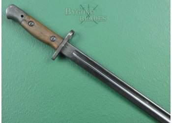 British 1907 Pattern Bayonet. Remington October 1915. #2202005 #7