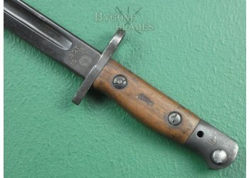 British 1907 Pattern Bayonet. Remington October 1915. #2202005 #10