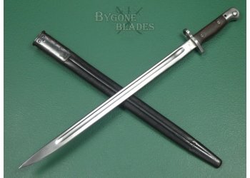 British 1907 Pattern Bayonet. Sanderson 1918. #2410006 #2