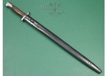 British 1907 Pattern Bayonet. Sanderson 1918. #2410006 #3