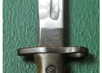 British 1907 Pattern Bayonet. Sanderson April 1916. #2510003 #10