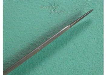 British 1907 Pattern Bayonet. Upper Edge. Blackened Blade. #2401020 #12