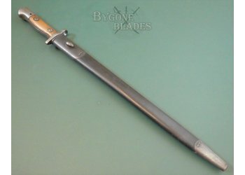 British 1907 Pattern Bayonet. Very Rare Markings: 1st Anti-Aircraft Searchlight Section. 1915 #5