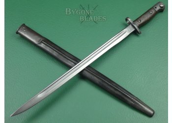 British 1907 Pattern Bayonet. Wilkinson 1917. 2nd Battalion KOMR. #2211032 #2