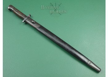 British 1907 Pattern Bayonet. Wilkinson 1917. 2nd Battalion KOMR. #2211032 #3