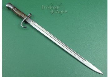 British 1907 Pattern Hooked Quillon Bayonet. 5th (Sandringham) Battalion. Norfolk Regiment.  #5