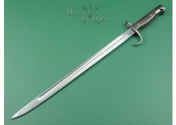 British 1907 Pattern Hooked Quillon Bayonet. 5th (Sandringham) Battalion. Norfolk Regiment.  #6