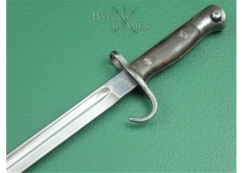 British 1907 Pattern Hooked Quillon Bayonet. 5th (Sandringham) Battalion. Norfolk Regiment.  #8