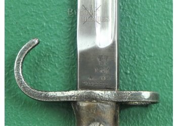 British 1907 Pattern Hooked Quillon Bayonet. 5th (Sandringham) Battalion. Norfolk Regiment.  #10