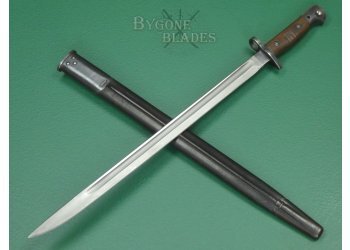 British 1907 Pattern Lee-Enfield Rifle Bayonet. WW1. Wilkinson. #2306013 #2