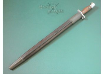 British 1907 Pattern Parade Bayonet. Australian Mangrovite Scabbard #6