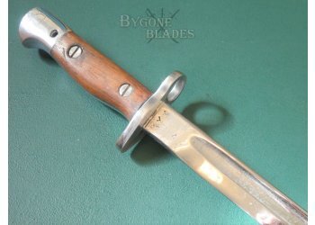 British 1907 Pattern Parade Bayonet. Australian Mangrovite Scabbard #8