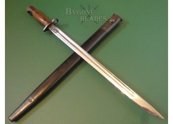 Lanchester Submachine gun bayonet