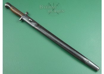 British 1907 Pattern SMLE Bayonet. Sanderson January 1918. #2206009 #3