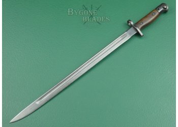 British 1907 Pattern SMLE Bayonet. Sanderson January 1918. #2206009 #6