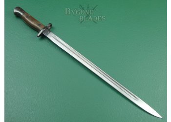 British 1907 Pattern WW1 Bayonet. Sanderson 1915. #2203001 #5
