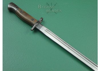 British 1907 Pattern WW1 Bayonet. Sanderson 1915. #2203001 #7