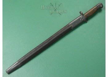 British 1907 Pattern WW1 Bayonet. Sanderson 1918. #2510002 #4
