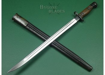 British 1907 Pattern WW1 Lee Enfield Rifle Bayonet. Wilkinson. #2311004 #2