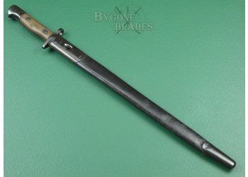 British 1907 Pattern WW1 SMLE Bayonet. Wilkinson 1918. #2206002 #3