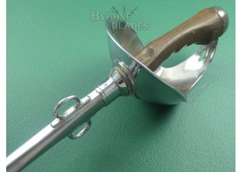British 1908 Pattern Cavalry Troopers Sword. Plated for Parade Use. Enfield 1915 #12