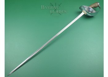 British 1908 Pattern Cavalry Troopers Sword. Plated for Parade Use. Enfield 1915 #6