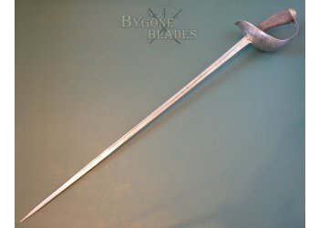 British 1912 Named WW1 Cavalry Officers Sword. Cpt. J. L. Pringle. Lothians &amp; Border Horse #5