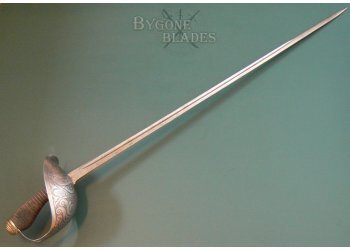 British 1912 Named WW1 Cavalry Officers Sword. Cpt. J. L. Pringle. Lothians &amp; Border Horse #6