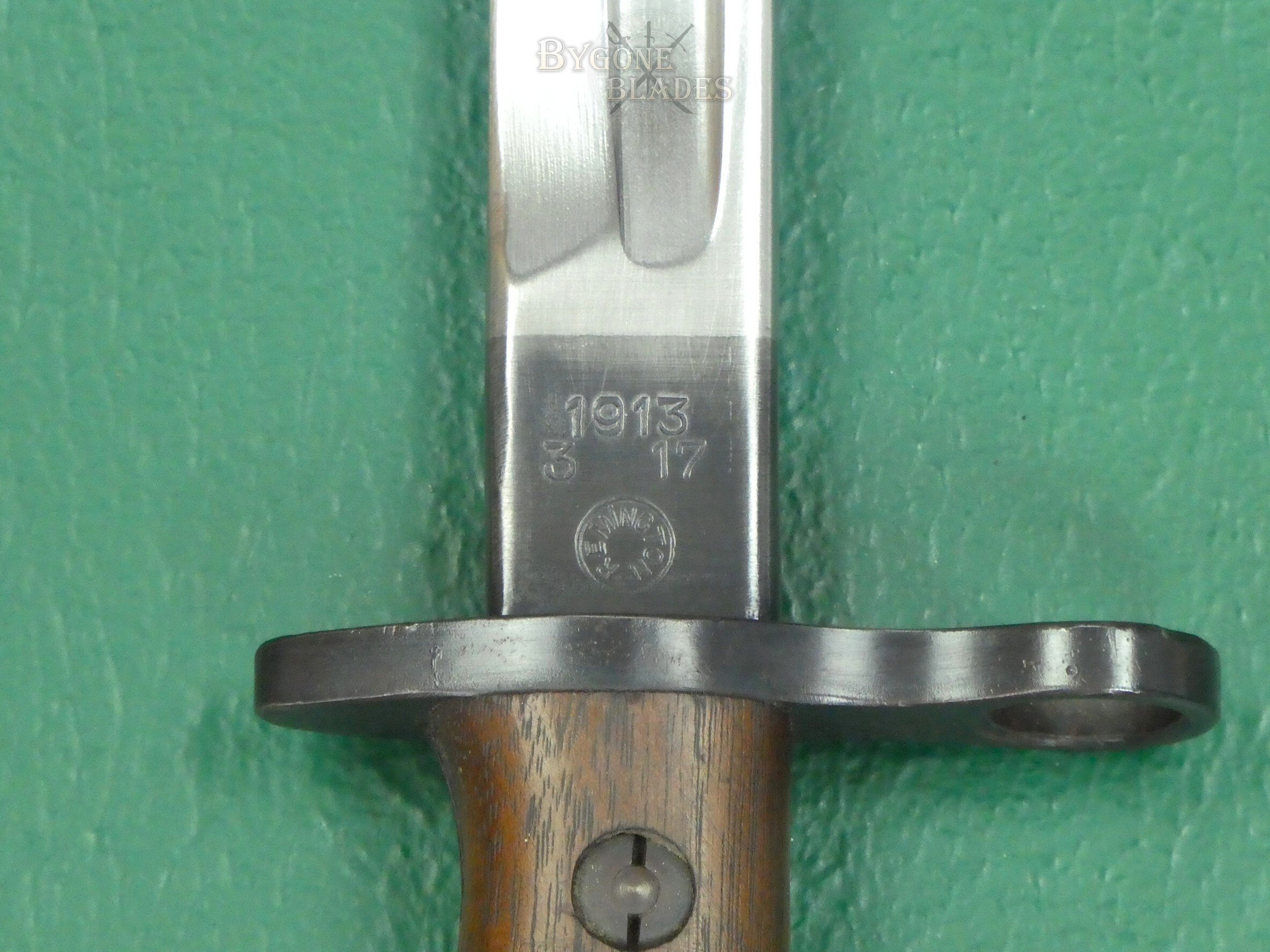 British 1913 Pattern Bayonet. Remington 1917. #2608011 #10