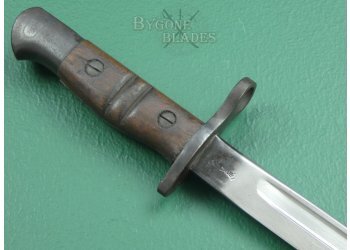 British 1913 Pattern WW1 Bayonet. Remington 1917 #7