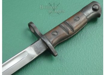 British 1913 Pattern WW1 Bayonet. Remington 1917 #8