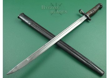 British 1913 Pattern WW1 Bayonet. Remington June, 1917 #2