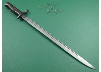 British 1913 Pattern WW1 Bayonet. Remington June, 1917 #5