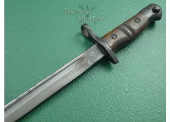 British 1913 Pattern WW1 Bayonet. Remington June, 1917 #8