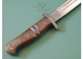 British 1913 WW1 Bayonet. Remington 1917 #7