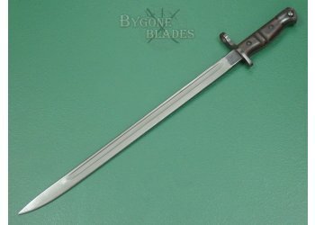 British 1913 Pattern Bayonet. Remington April 1917. WW2 Home Guard Issue. #2410008 #6