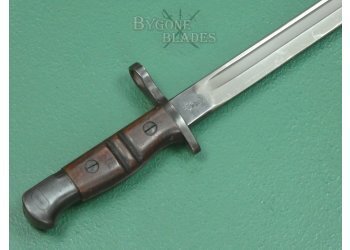 British 1913 Pattern Bayonet. Remington April 1917. WW2 Home Guard Issue. #2410008 #7