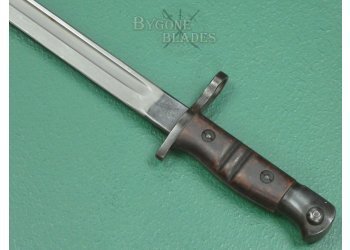 British 1913 Pattern Bayonet. Remington April 1917. WW2 Home Guard Issue. #2410008 #8