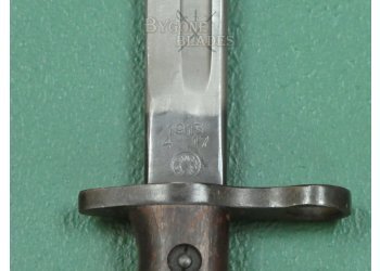 British 1913 Pattern Bayonet. Remington April 1917. WW2 Home Guard Issue. #2410008 #10