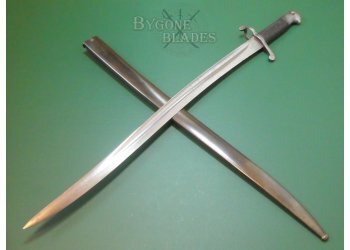 1853 Mk II yataghan artillery sword bayonet