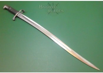British 2nd Pattern 1853 Yataghan Artillery Sword Bayonet #5